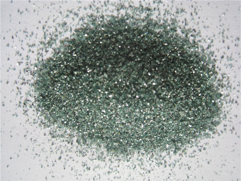 高硬度绿碳化硅耐磨颗粒